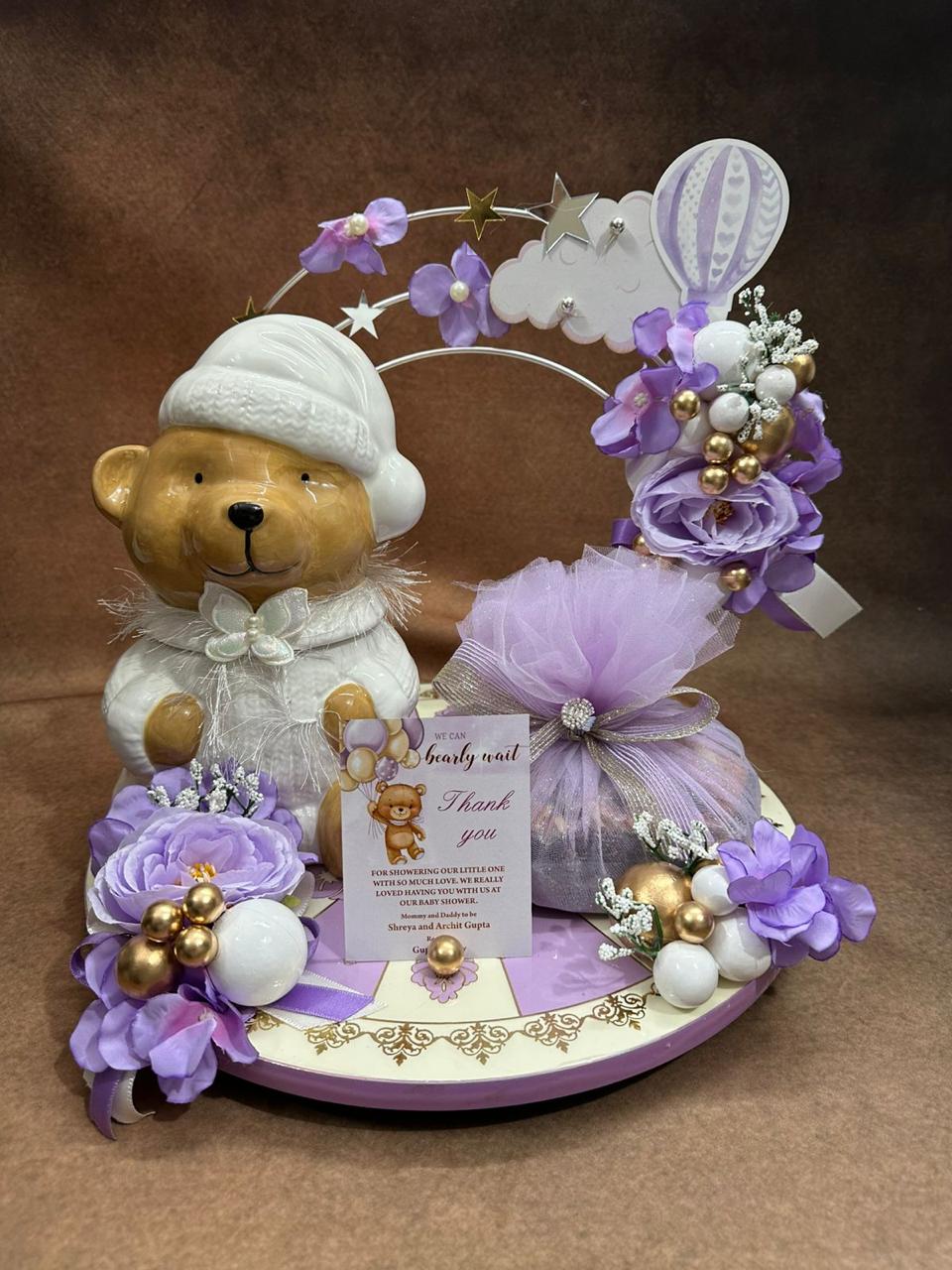 Teddy Dreams Birth Announcement Hamper