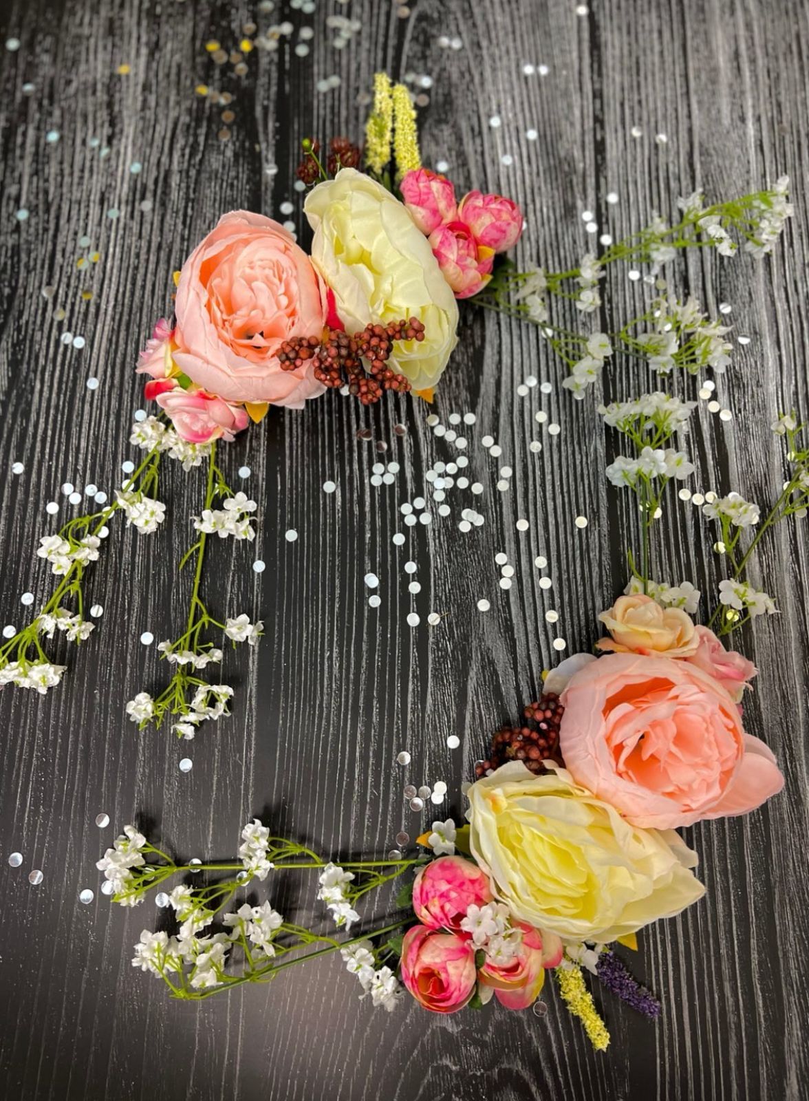 Elegant Artificial Floral Bunch Set