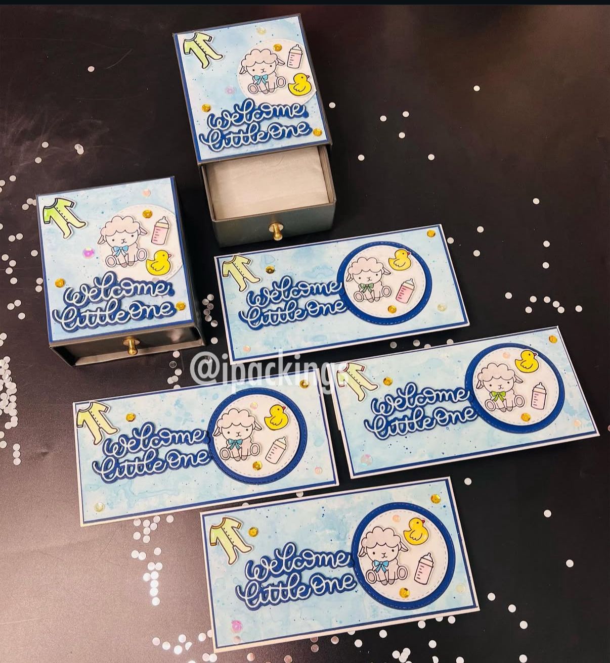 Welcome Little One Ginni Boxes & Envelopes