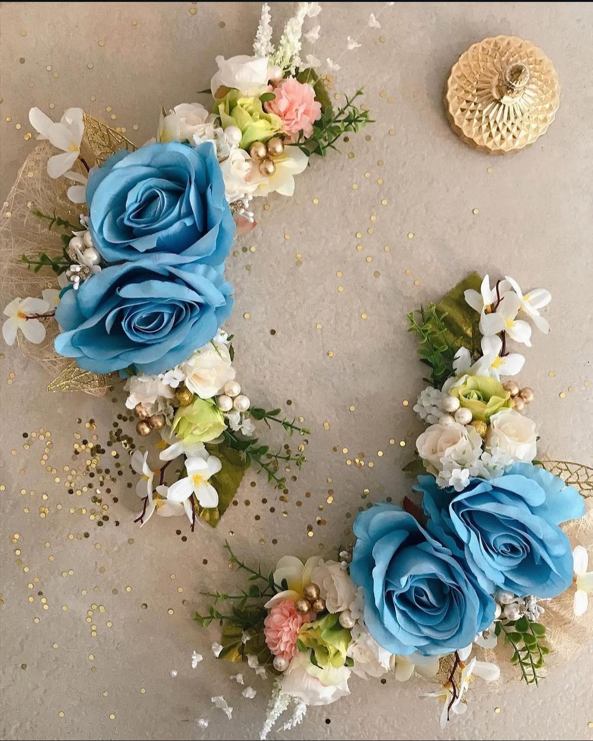 Sapphire Sky Blue Rose Decorative Floral (Price Per Piece)