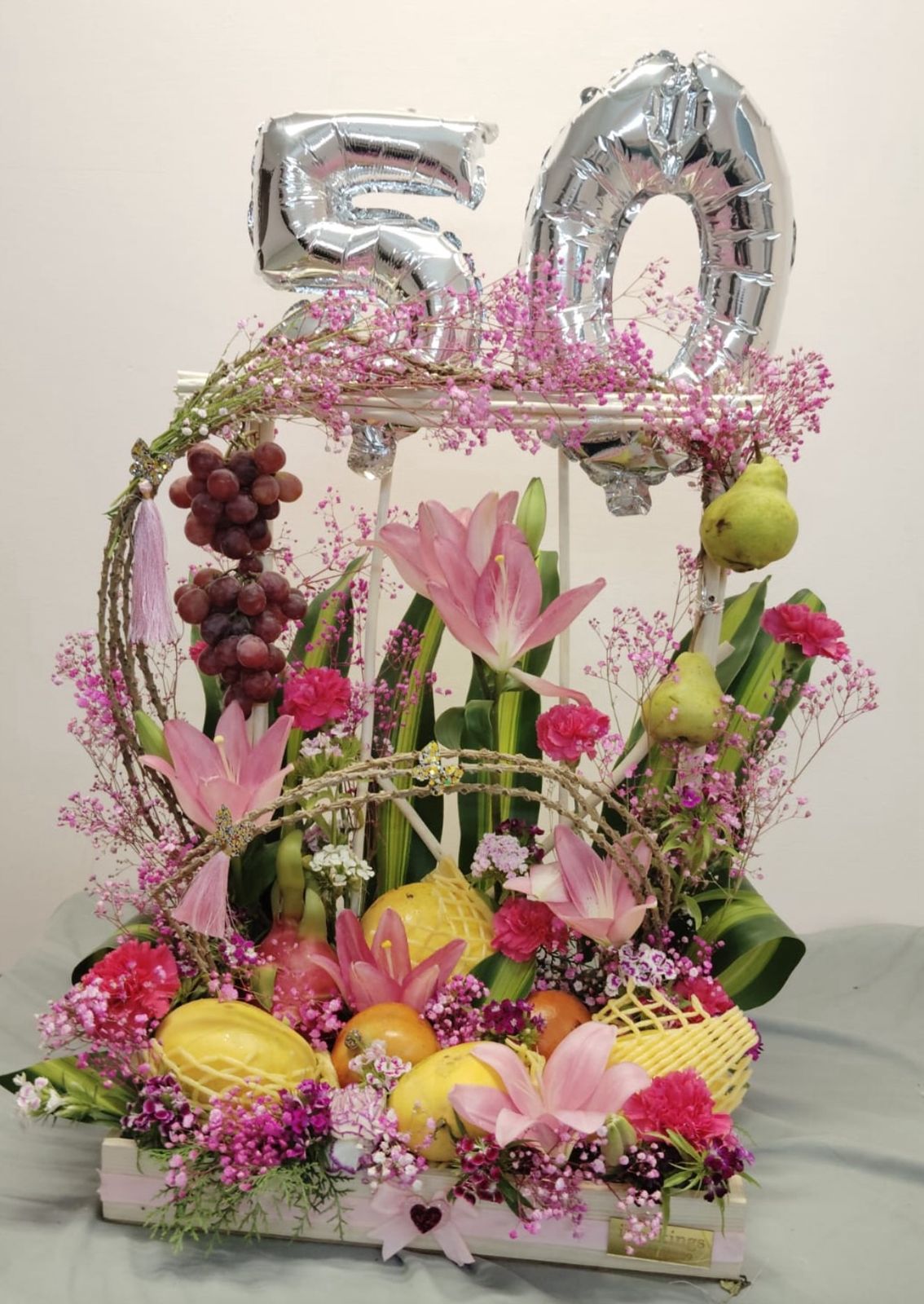 50th Celebration Luxury Fruit Bouquet