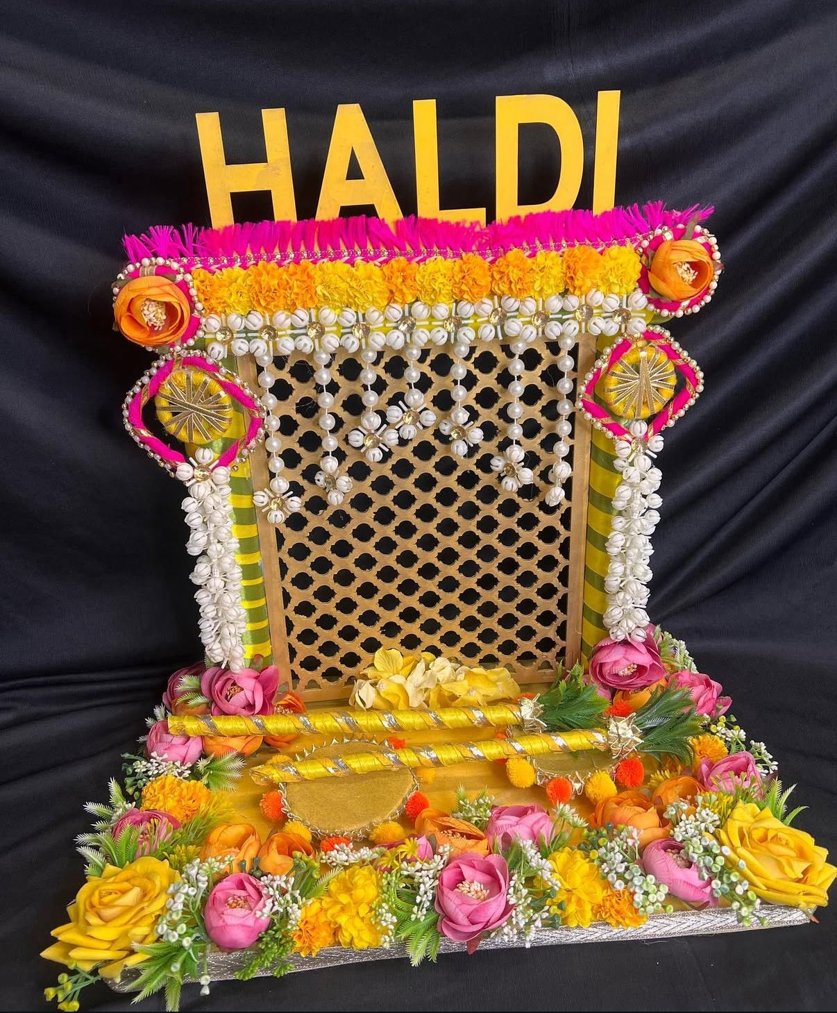 Luxury Haldi Ceremony Platter