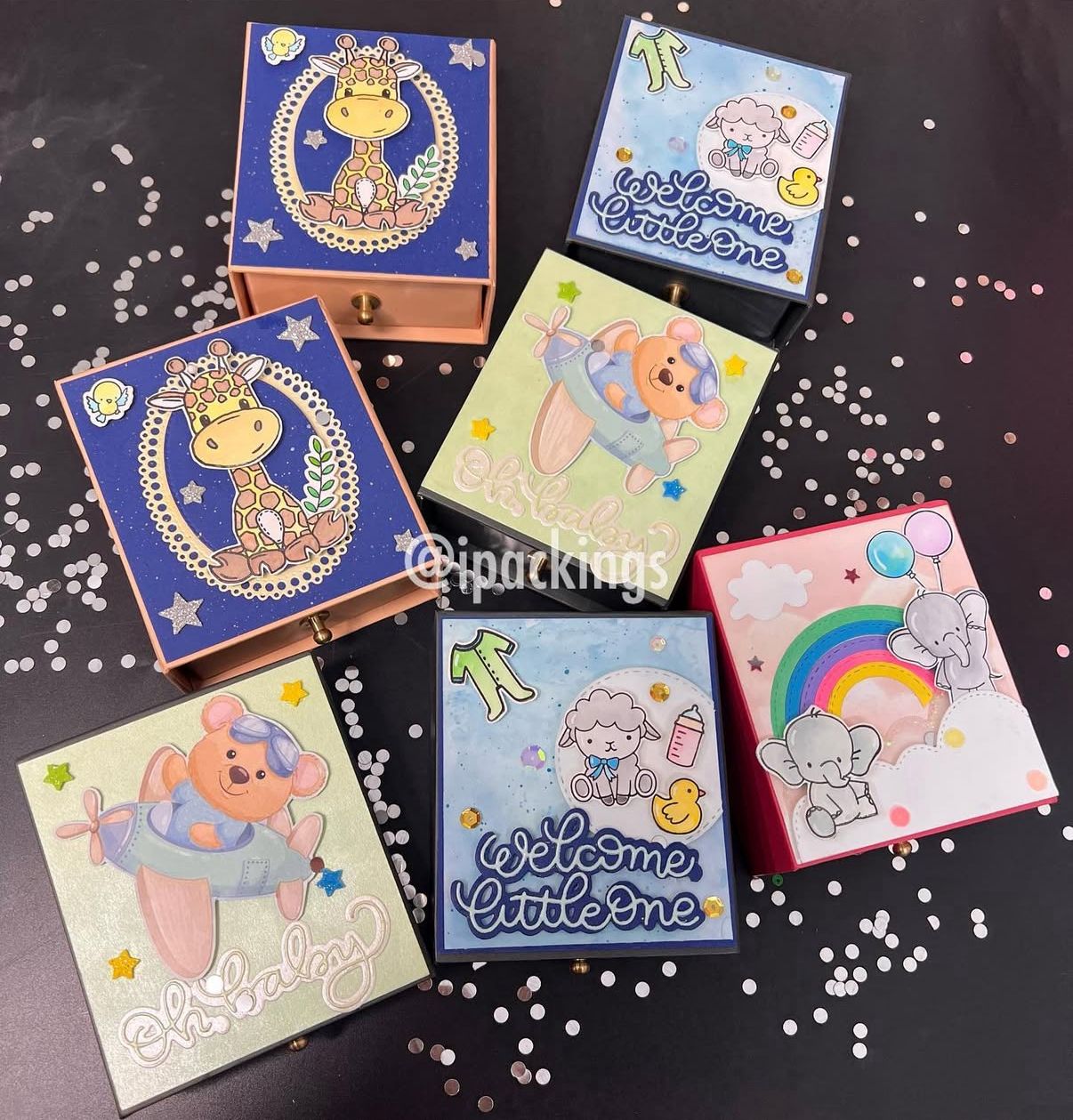 Handcrafted "Ginni Boxes" for Baby Celebrations