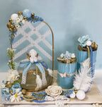 Heaven Sent Angelic Baby Announcement Gift Set