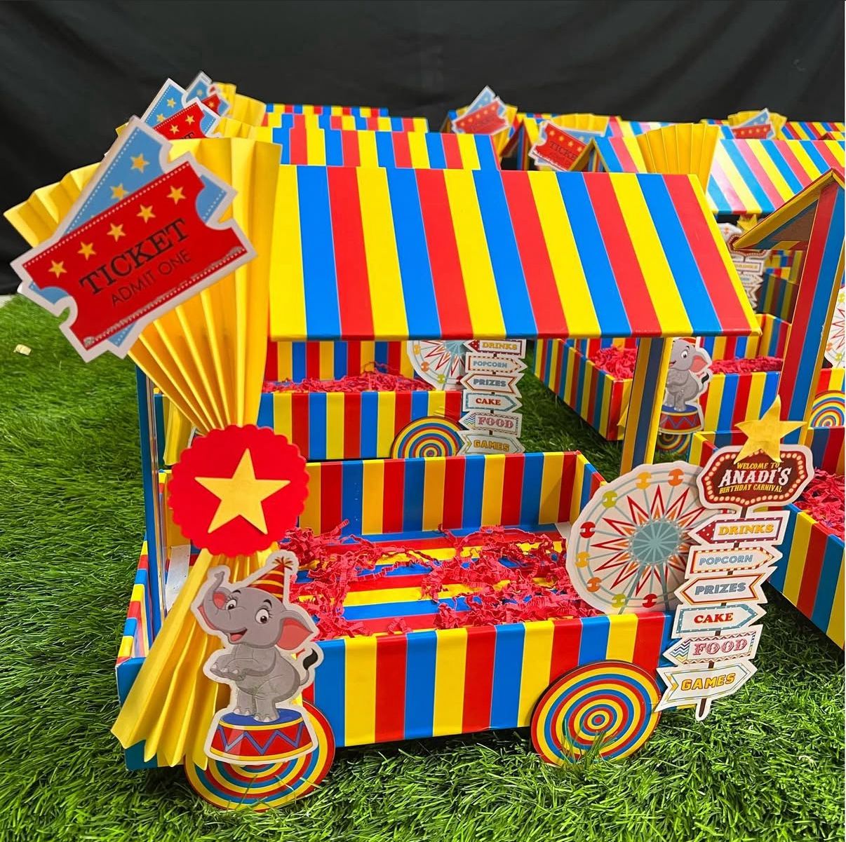 Welcome to the Carnival Custom Kids' Party Favors
