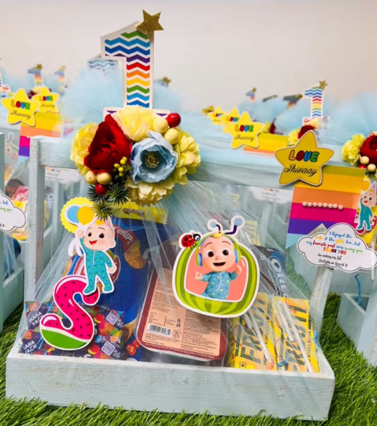 Personalized Cocomelon Kids' Birthday Hamper