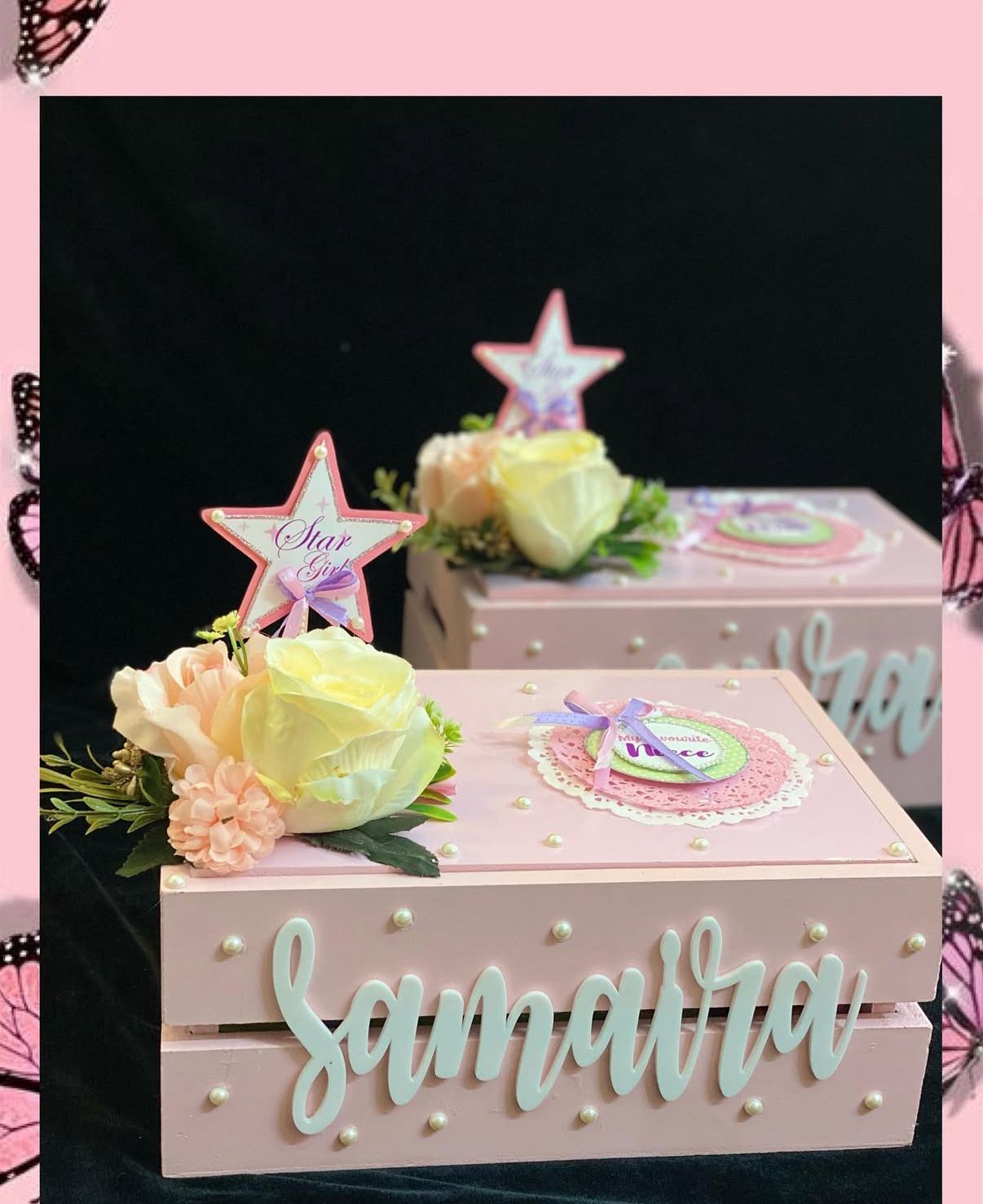 Elegant Personalized Name Keepsake Box