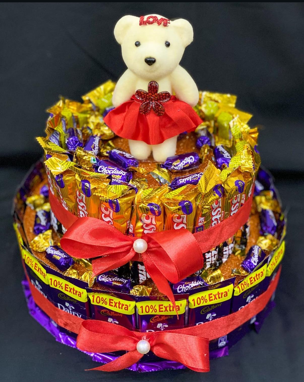 Tower of Love Romantic Chocolate Hamper