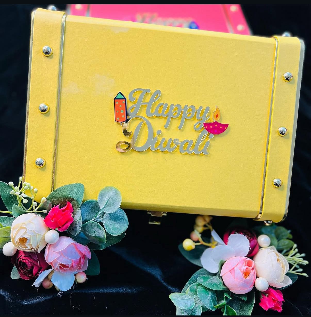 Vibrant Trunk-Style Diwali Gift Boxes