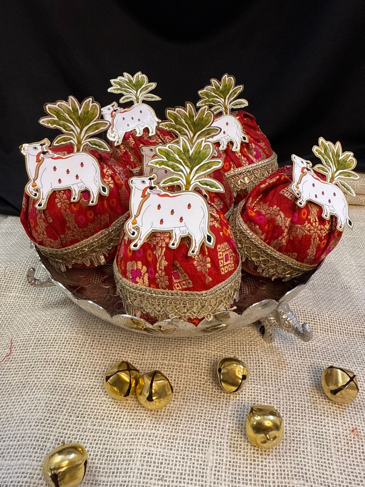 Traditional Brocade Gift Pouch